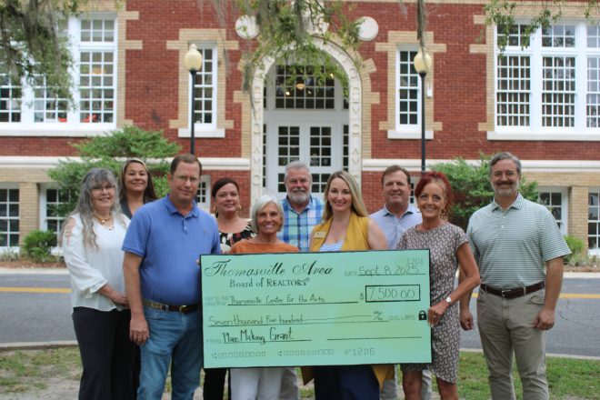 Thomasville Center for the Arts receives REALTOR® Grant to support Public Art Walking Tour